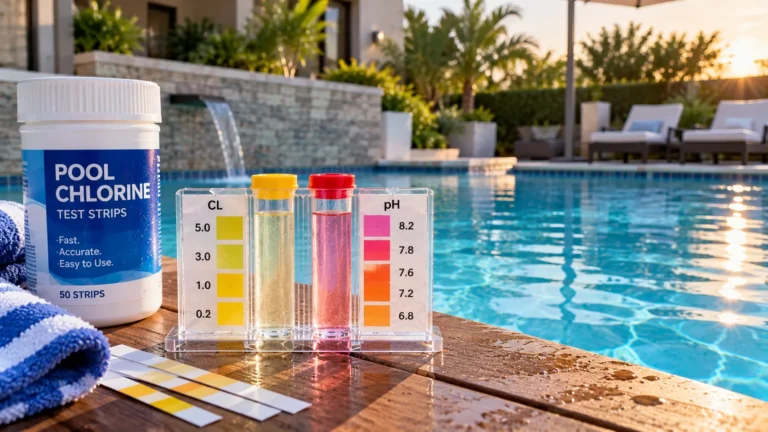 Low Chlorine Pool Test Kit by Sunset