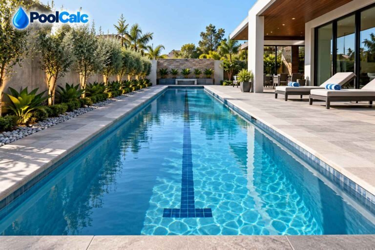 Luxury Lap Pool Retreat
