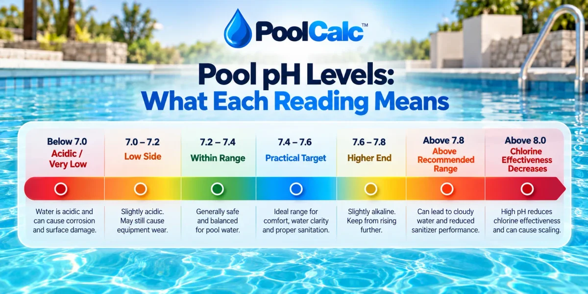 Pool pH Levels: What Each Reading Means